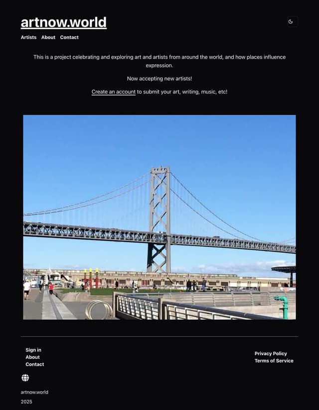 Preview of artwork from art portfolio