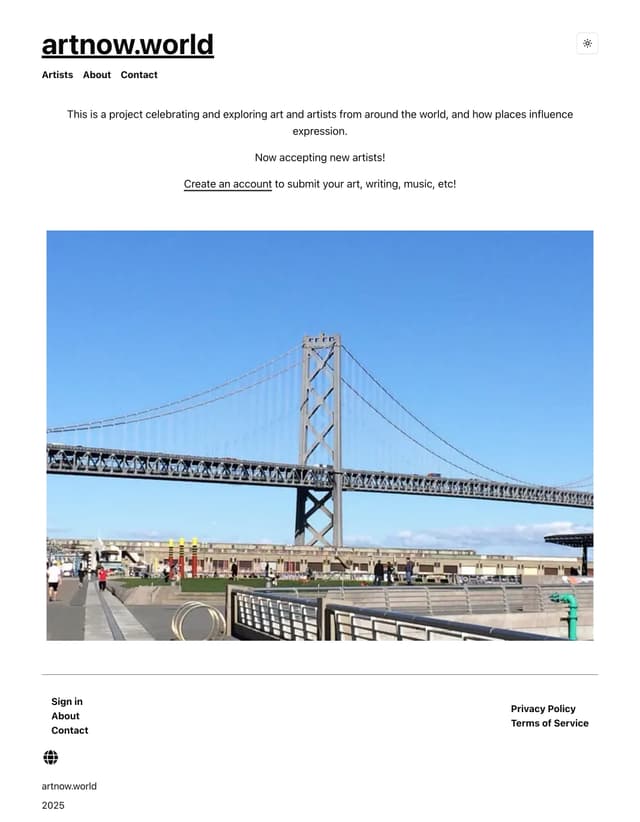 Preview of artwork from art portfolio