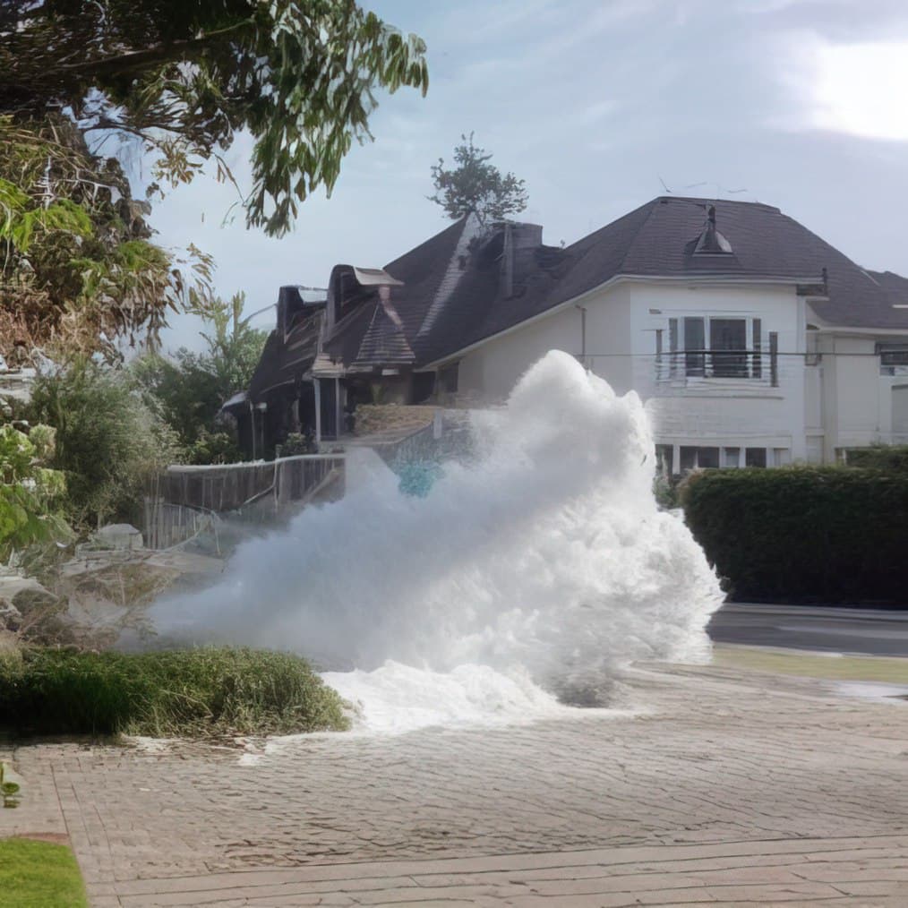 Suburban Wave — Synthography by Benji Friedman